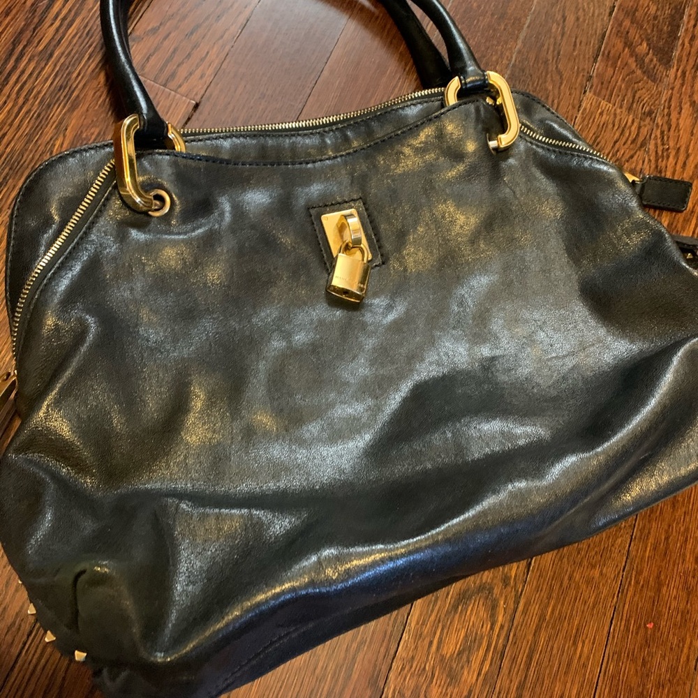 Marc Jacobs leather studded handbag